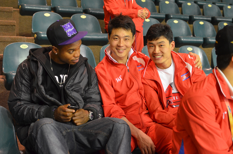 Illustration for article titled My Week With The North Korean Hockey Team